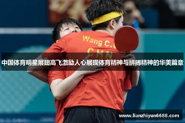 中国体育明星展翅高飞激励人心展现体育精神与拼搏精神的华美篇章